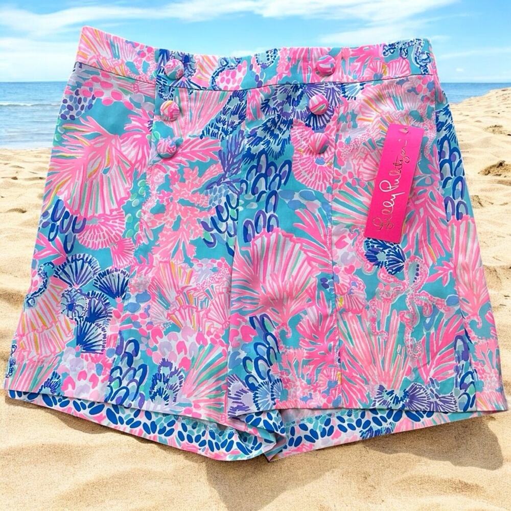 LILLY PULITZER Maryana Short NWT SPLENDOR IN THE SAND size Small